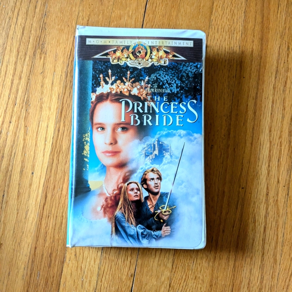1987 The Princess Bride on VHS video cassette